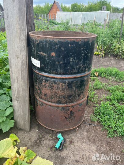 Бочка металлическая 200л бу