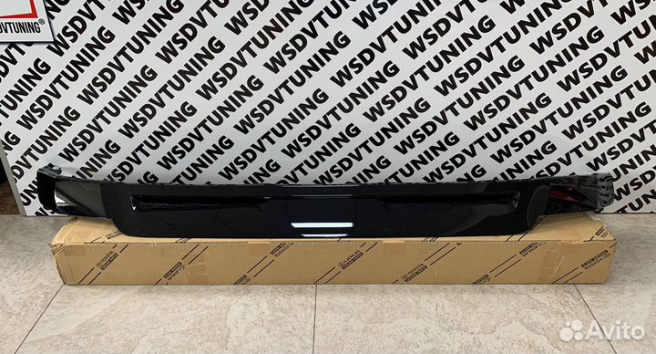 Накладка бампера Land Cruiser 300/2021-2023