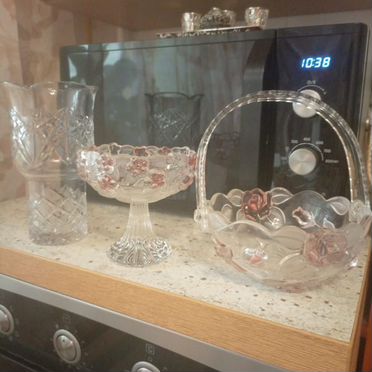 Хрусталь, чайный сервиз