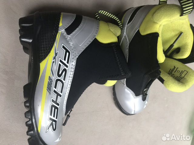 Лыжные ботинки детские на 30