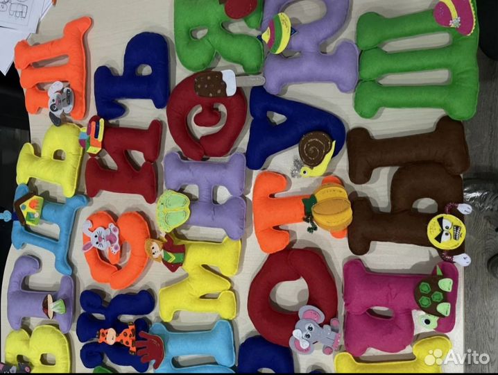 Алфавит из фетра