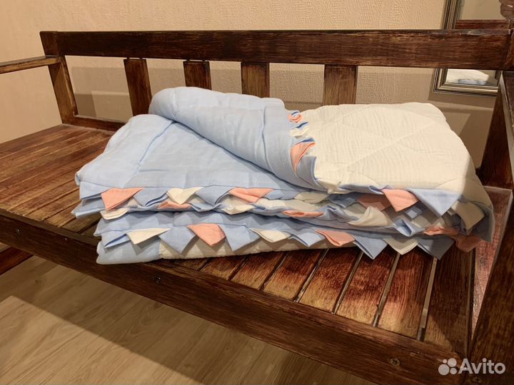 Тёплое муслиновое одеяло