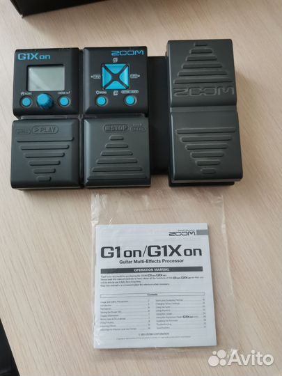 Гитарный процессор zoom G1Xon