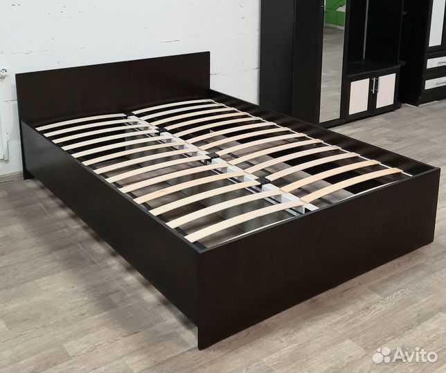 Кровать Амелия 1,6 м венге