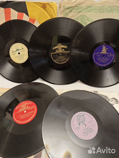 Пластинки, большая коллекция пластинок