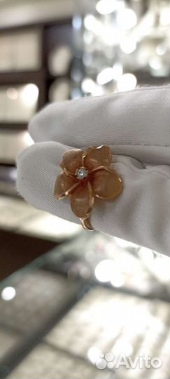 Кольцо золотое 585 пробы