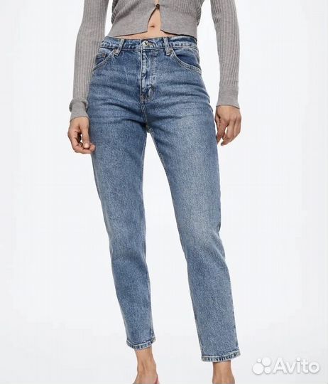Джинсы mango mom 36