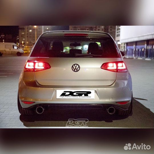 VWJetta 7 Койловеры DGR винтовая подвеска