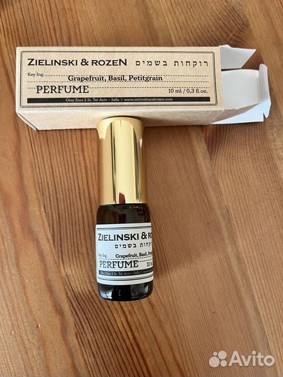 Zelinski rozen духи 10ml