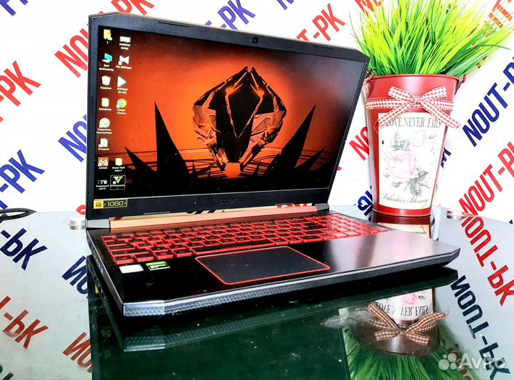 Игровой ноутбук Acer nitro core i5 9300H/GTX1650