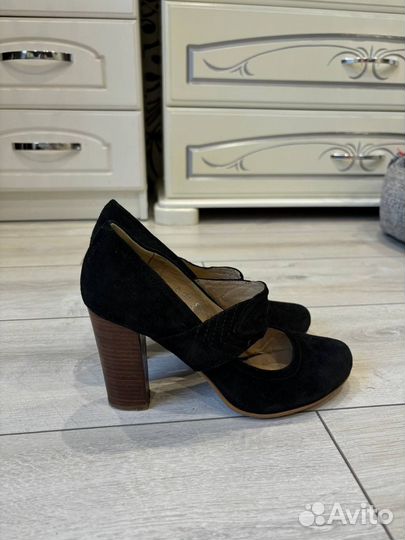 Туфли женские 37 размер натуральная замша