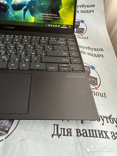 Asus zenbook 14, SSD 1Tb, ryzen 7 4750u