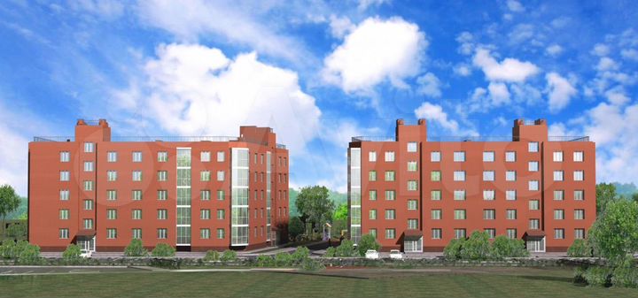 2-к. квартира, 61,7 м², 3/5 эт.