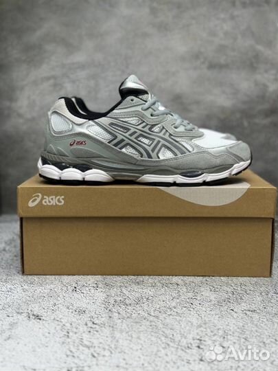 Кроссовки Asics Gel NYC White Steel Grey