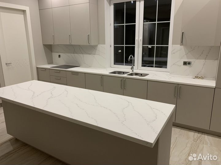 Столешница из искусственного камня, акрил 1 m-8673