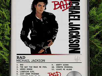 Постер Michael Jackson - Bad