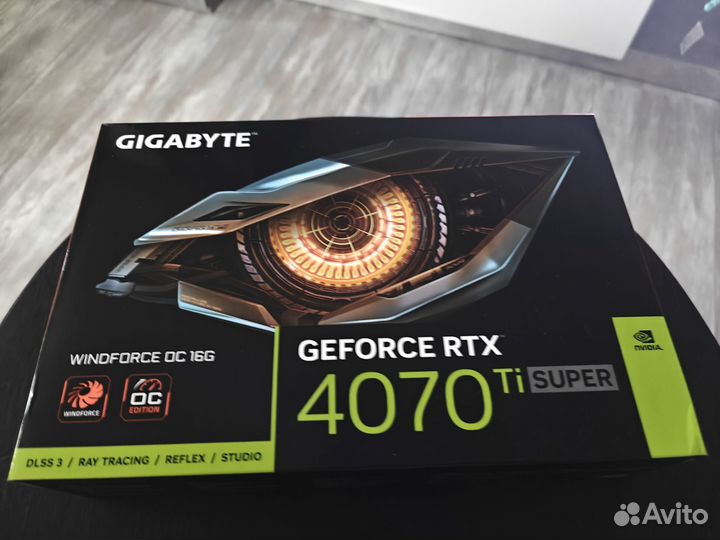 Gigabyte RTX 4070 Ti Super WindForce OC 16GB Новая