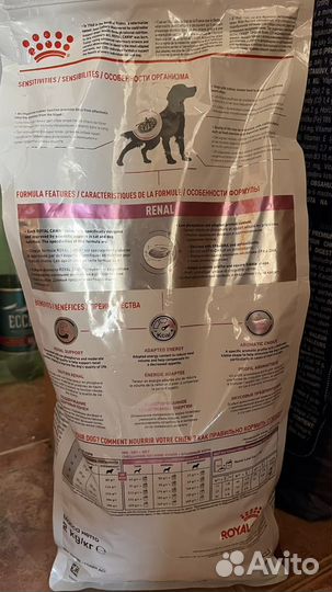 Корм для собак royal canin renal 2кг