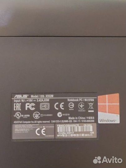 Ноутбук Asus