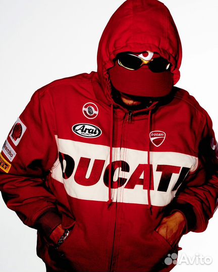 Supreme x Ducati куртка,футболка,штаны