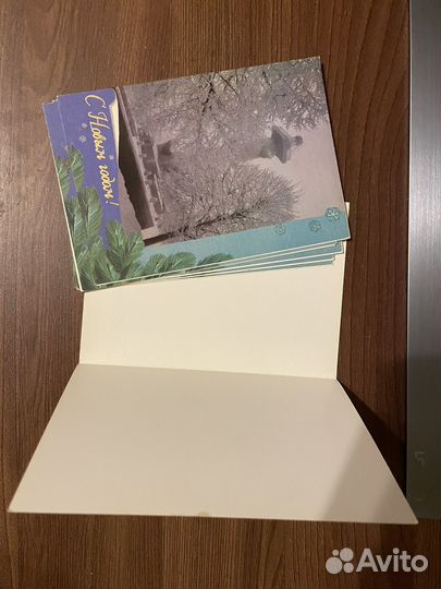 Открытки СССР чистые