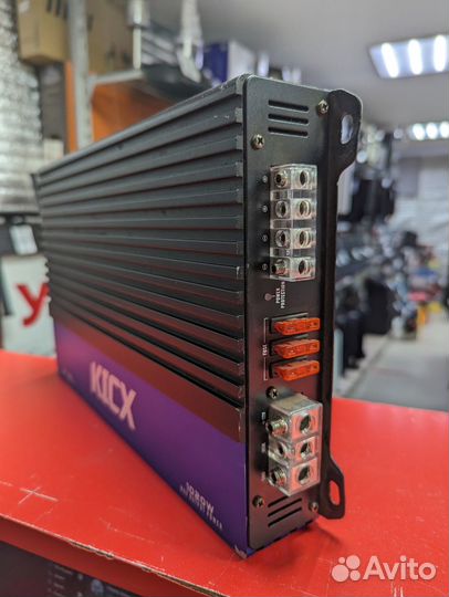 Автомобильный усилитель 1 канал kicx AP 1000D ver