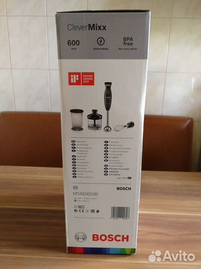 Запч. новые для бленд. Bosch CleverMixx msm2650b