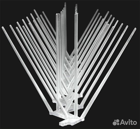 Шипы противоприсадные от птиц Sititek Eco 3D 4 шт