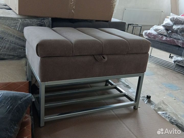 Банкетка в прихожую/пуф для дома/обувница