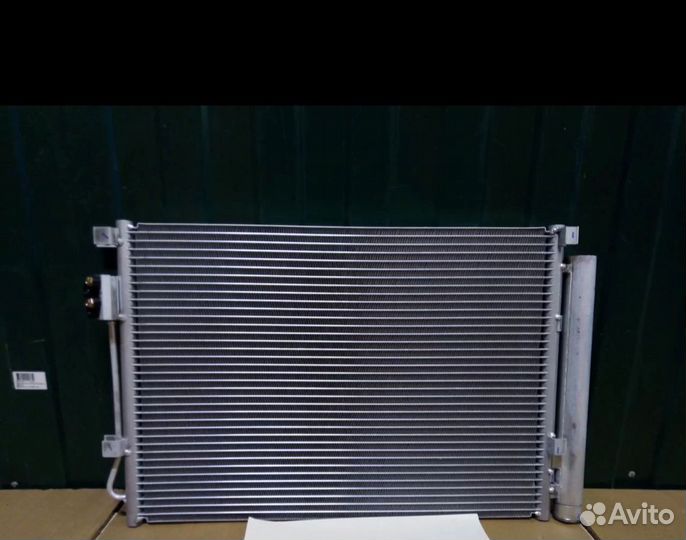 Радиатор кондиционера Rio 3 Solaris 1 2010