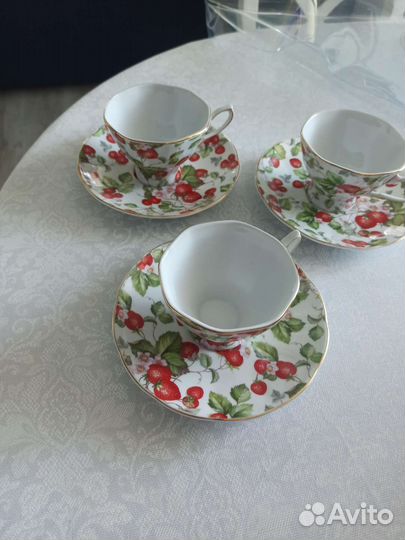 Чайная пара фарфор