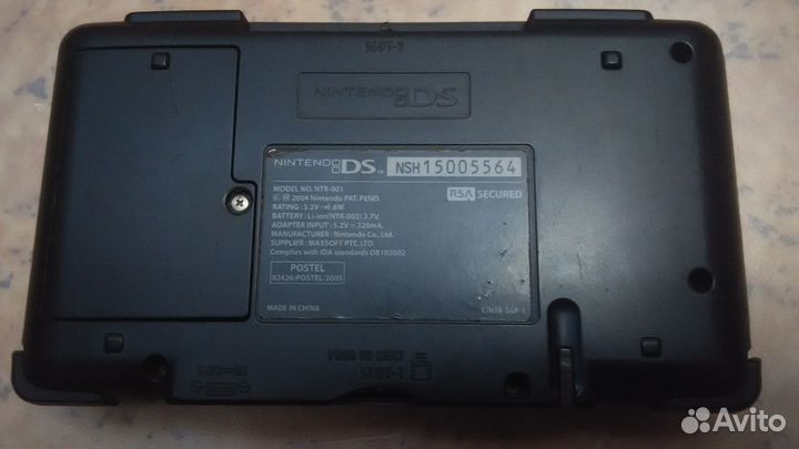 Nintendo DS fat редкий цвет