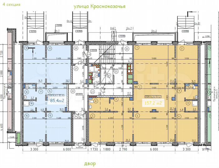 1 эт., Офис, Склад, Торговля, Производство 157.2м²