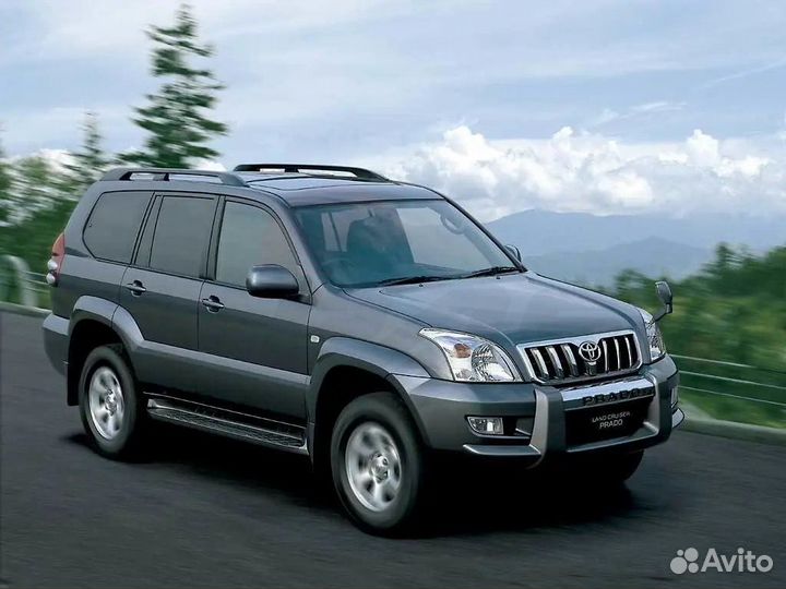 Ветровики Toyota Land Cruiser Prado 120 2002-2009г