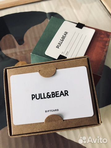 Подарочная карта pull and bear