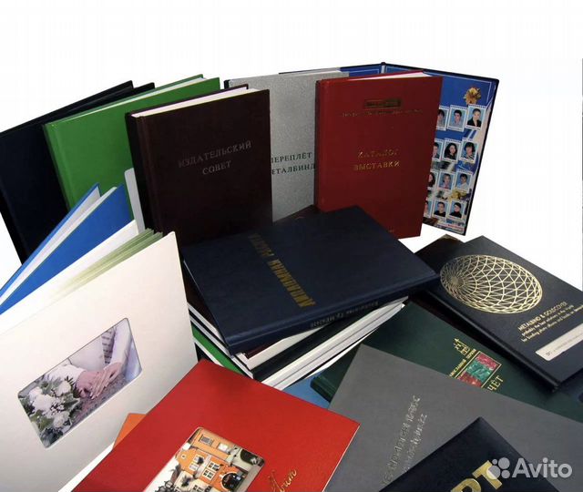 Печать книг, каталогов, календарей с логотипом