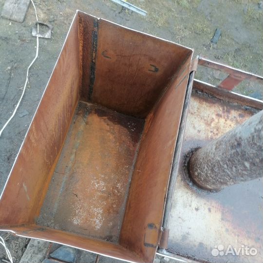 Печь для бани с баком