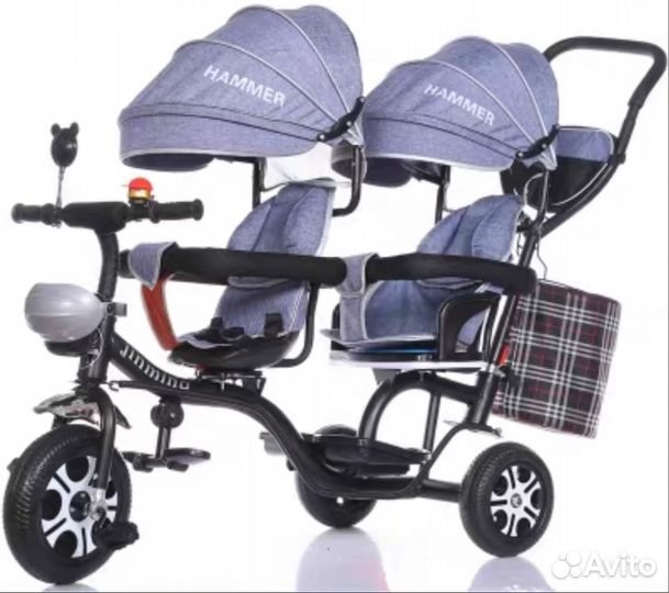 Велосипед для двойни