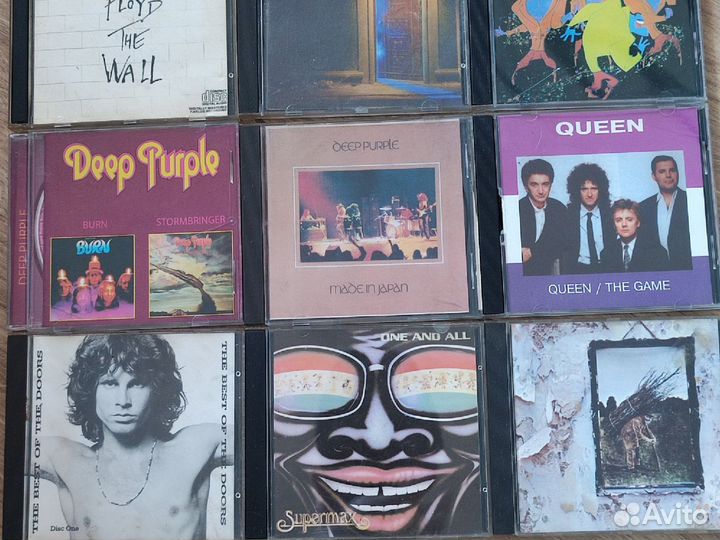 CD. Рок. Pink Floyd, Deep Purple, LED Zeppelin, Ra