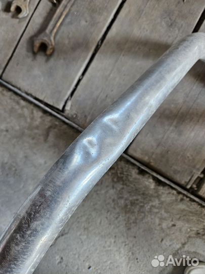 Кенгурятник на Mitsubishi pajero