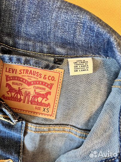 Куртка джинсовая Levis оригинал