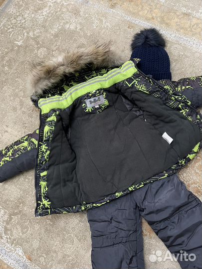 Зимний куртка со штанами