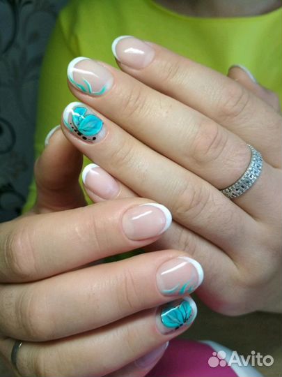 Маникюр, педикюр, наращивание ногтей