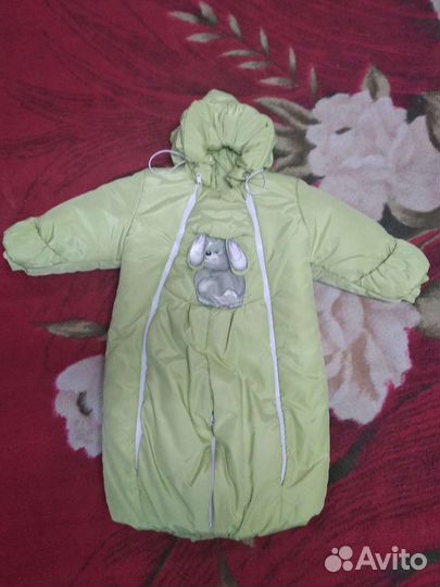 Детский зимний комбинезон на девочку