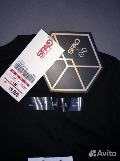 Футболка официальная Exo k-pop spao Chen Чен