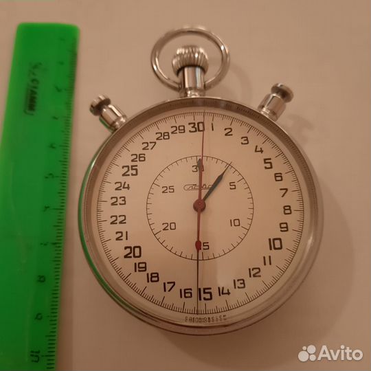 Секундомер советский трехкнопочный Слава