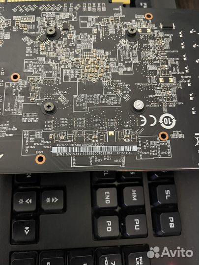MSI AMD Radeon RX 580 armor 8G(Гарантия)
