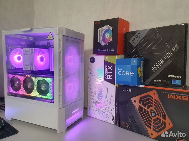 Игровой PC i5 12400, rtx 3070, ddr4 32gb