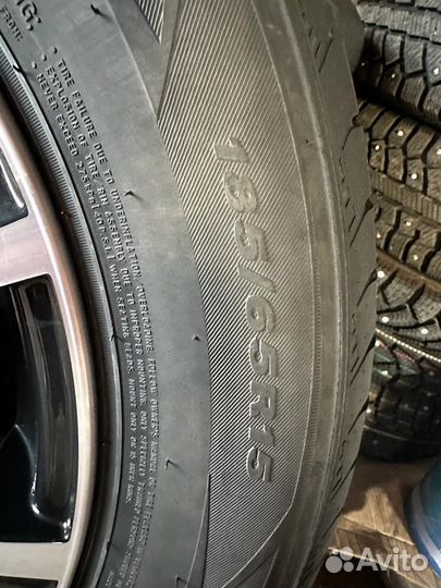 Комплект летней резины с дисками R15