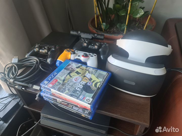 Playstation 4 slim 1tb,Playstation VR, супер бандл